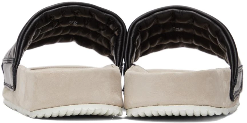 商品Spalwart|Black Pause Puff Sandals,价格¥984,第2张图片详细描述