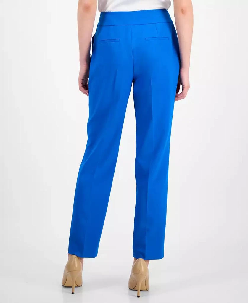 商品Le Suit|Women's Crepe One-Button Straight-Leg Pantsuit Set, Regular & Petite,价格¥515,第3张图片详细描述