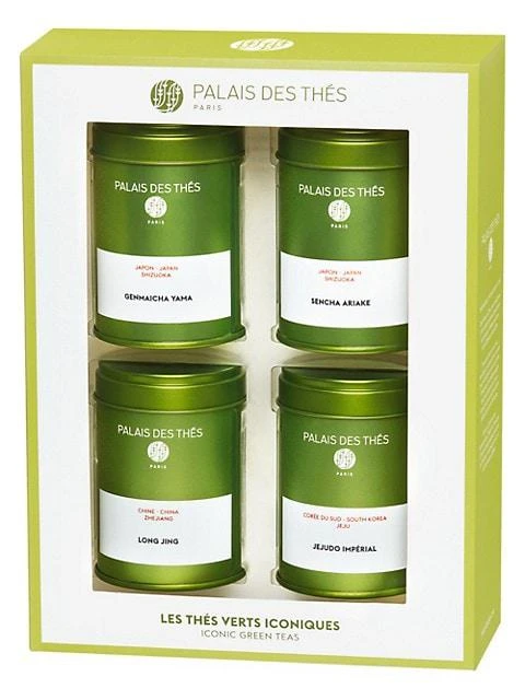 商品Palais des Thés|Iconic Green Teas 4-Piece Miniature Can Set,价格¥299,第1张图片