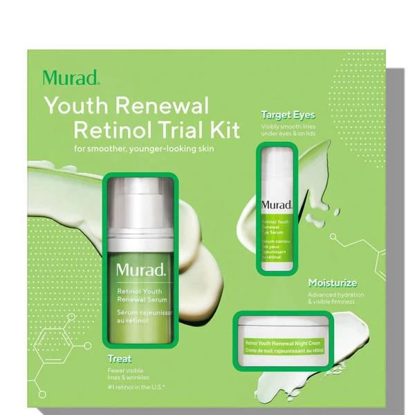 商品Murad|Murad Youth Renewal Retinol Trial Kit (Worth $98.00),价格¥442,第2张图片详细描述