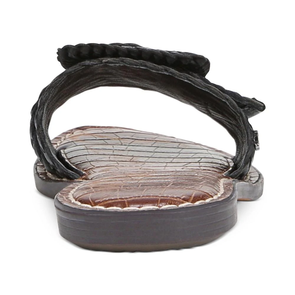 商品Sam Edelman|Women's Gabriela Woven Buckle Slide Sandals,价格¥403,第3张图片详细描述