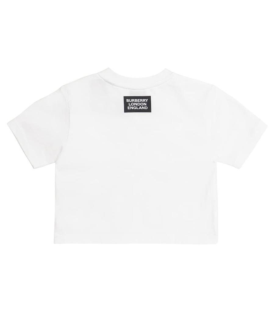 商品Burberry|Baby印花棉质针织T恤,价格¥1218,第4张图片详细描述