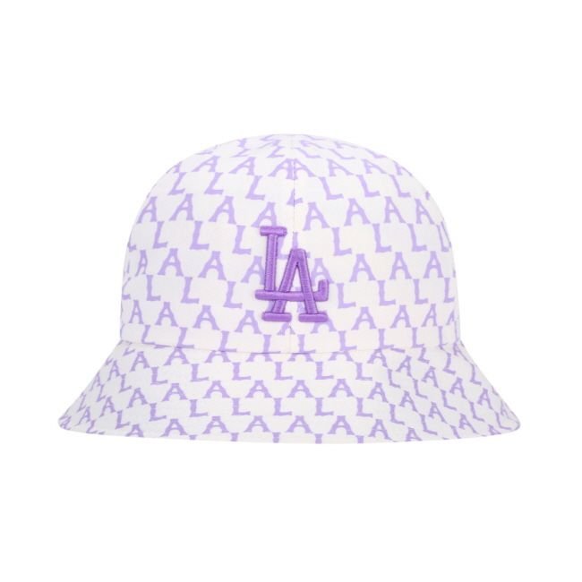 商品MLB|【享贝家】MLB 刺绣logo圆顶渔夫帽 白色32CPHA111-07V-57H,价格¥178,第1张图片