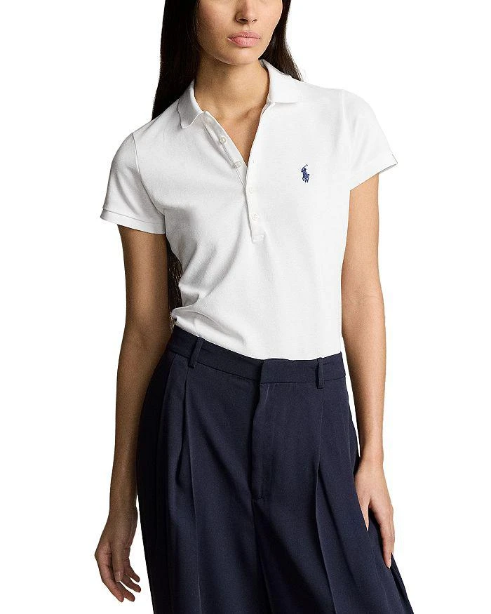商品Ralph Lauren|女士五粒扣polo衫,价格¥955,第3张图片详细描述