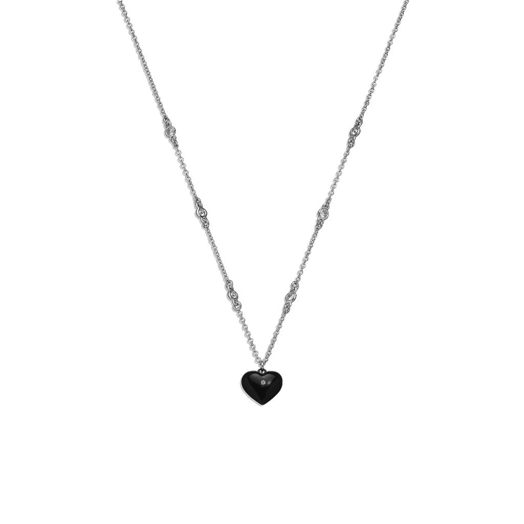 商品Coach|Heart Pendant Necklace,价格¥716,第1张图片
