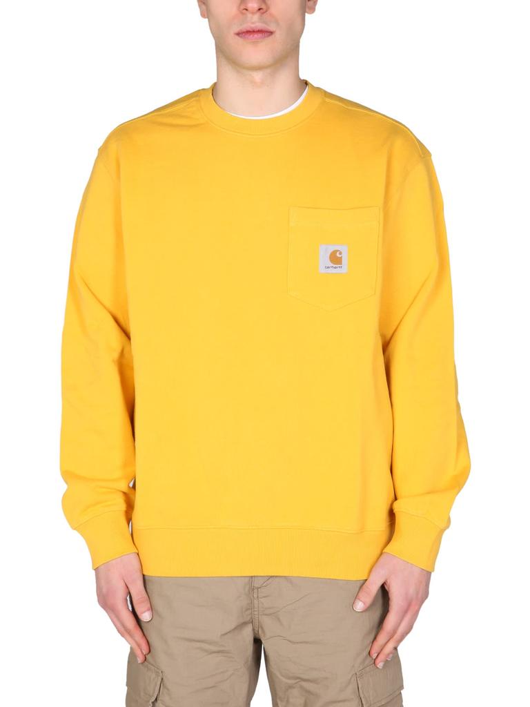 Carhartt Sweatshirt With Logo Patch商品第1张图片规格展示