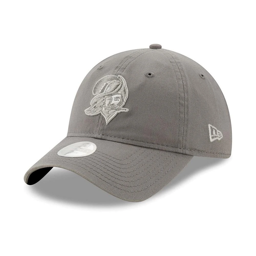 商品New Era|Women's Gray Tampa Bay Buccaneers Historic Core Classic 2.0 9TWENTY Adjustable Hat,价格¥188,第1张图片