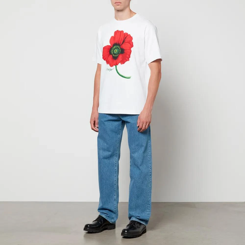商品Kenzo|KENZO Printed Cotton-Jersey T-Shirt,价格¥626,第3张图片详细描述