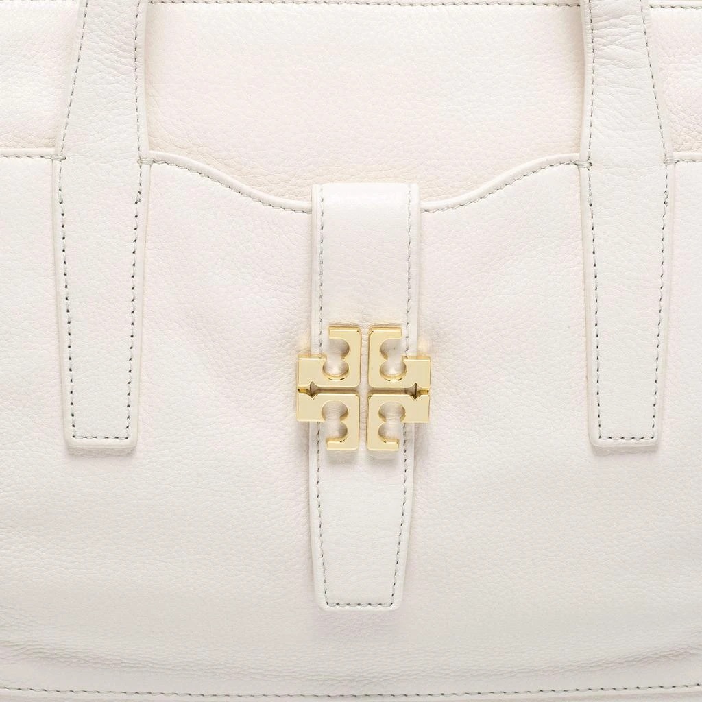 商品[二手商品] Tory Burch|Tory Burch Ivory Pebbled Leather Meyer Tote,价格¥2981,第5张图片详细描述