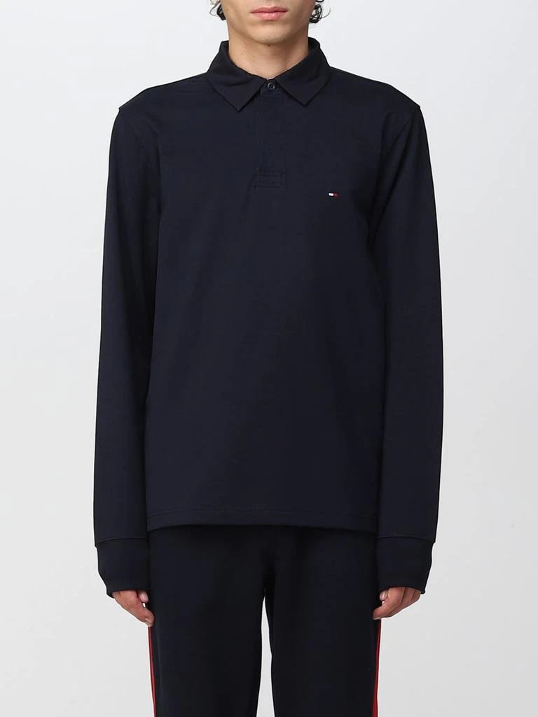 商品Tommy Hilfiger|Tommy Hilfiger cotton blend polo shirt,价格¥757,第1张图片