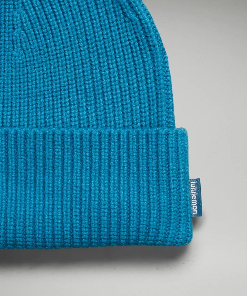 商品Lululemon|Ribbed Merino Wool-Blend Knit Beanie,价格¥241,第4张图片详细描述