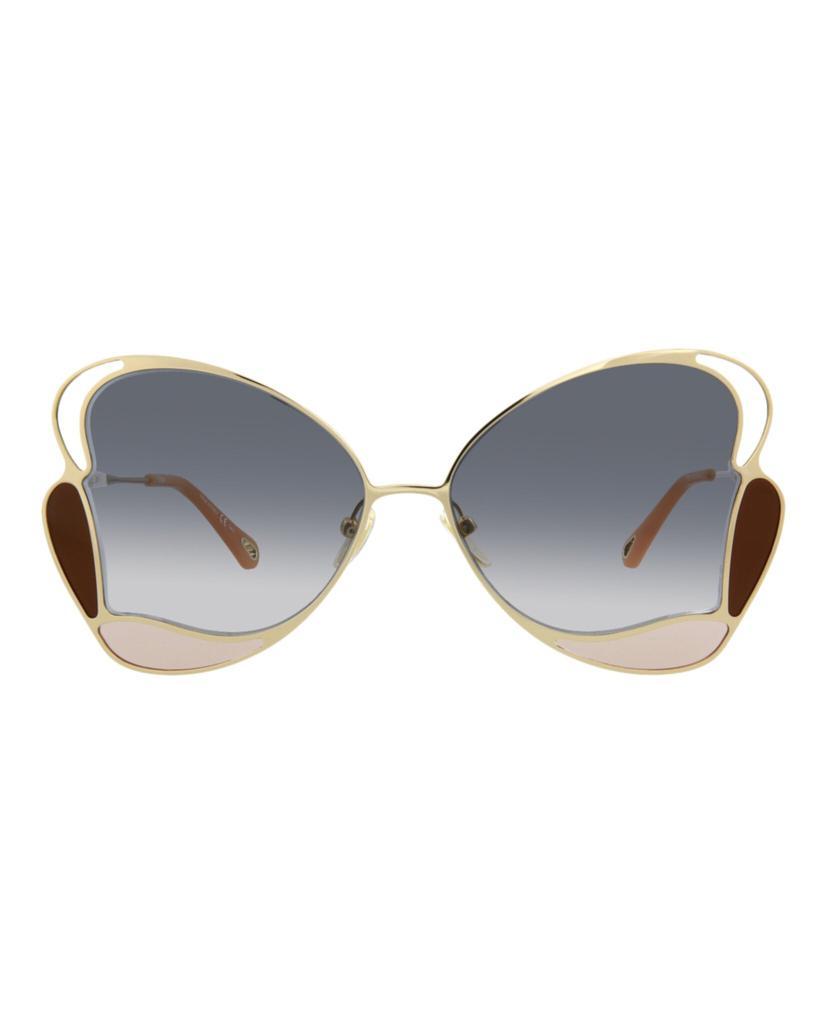 商品Chloé|Chloe Cat Eye-Frame Metal Sunglasses,价格¥1098,第1张图片