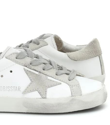 商品Golden Goose|Super-Star leather and suede sneakers,价格¥1768,第5张图片详细描述