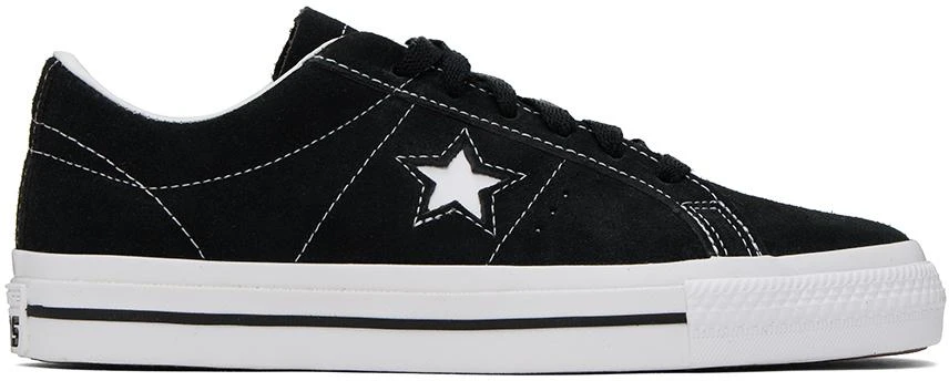商品Converse|Black One Star Pro Sneakers,价格¥376,第1张图片