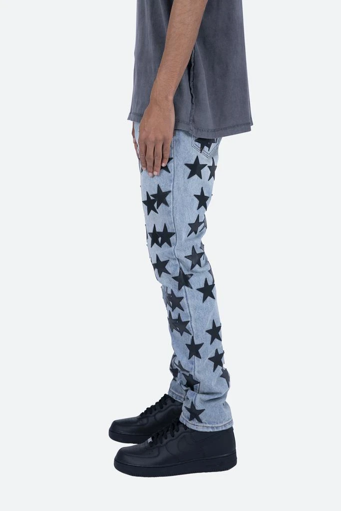 商品MNML|D270 Star Straight Denim - Blue/Black,价格¥573,第4张图片详细描述