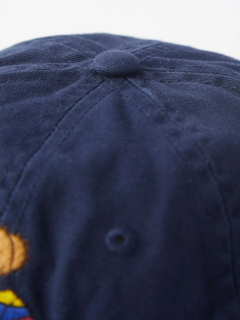 商品Ralph Lauren|Polo Bear-embroidered cotton-twill cap,价格¥661,第3张图片详细描述