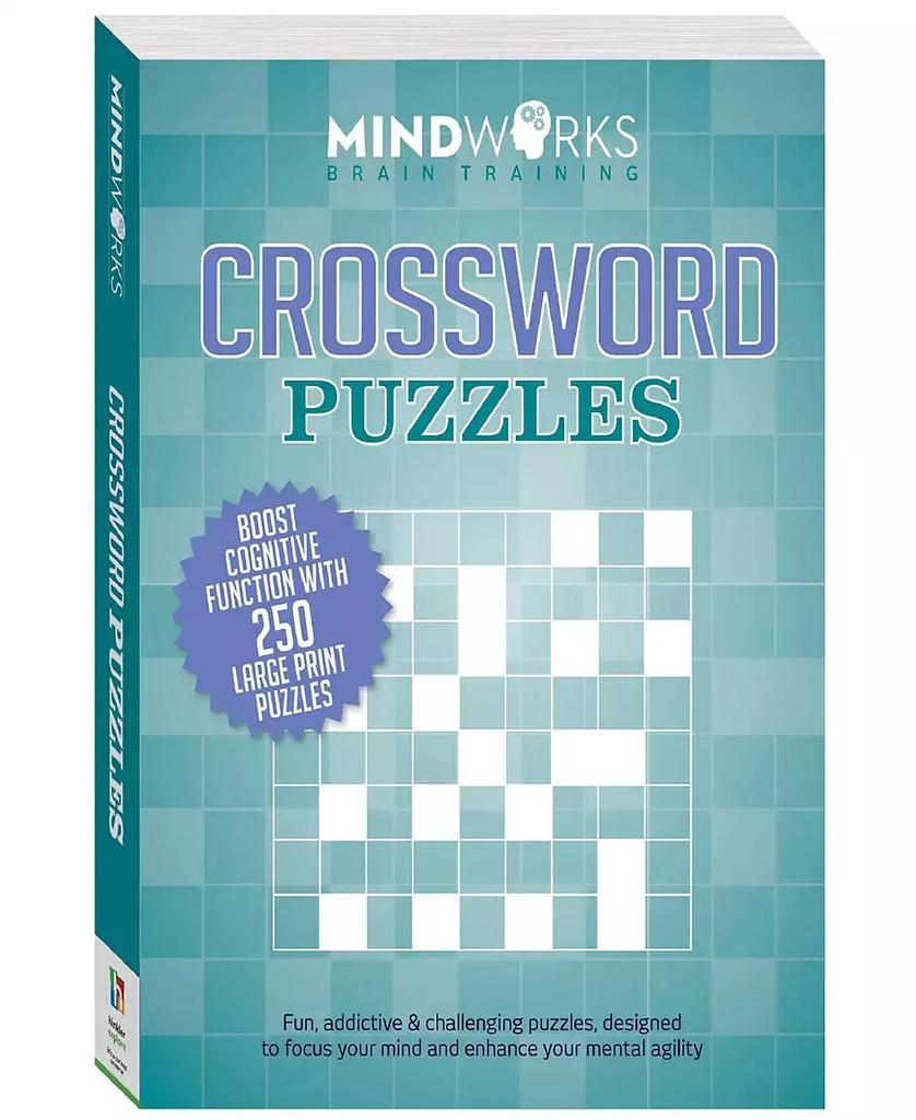 商品Mindworks|- Crossword Puzzles Puzzle Book,价格¥135,第1张图片