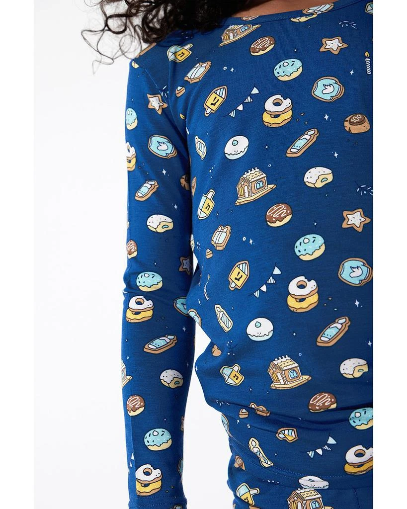 Unisex Hanukkah Cookies Print Pajama Set - Baby, Little Kid 商品