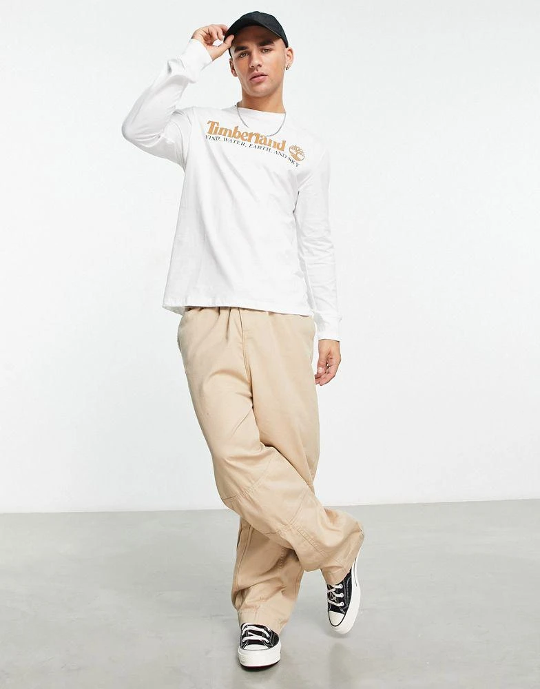 商品Timberland|Timberland long sleeve t-shirt in white,价格¥347,第4张图片详细描述