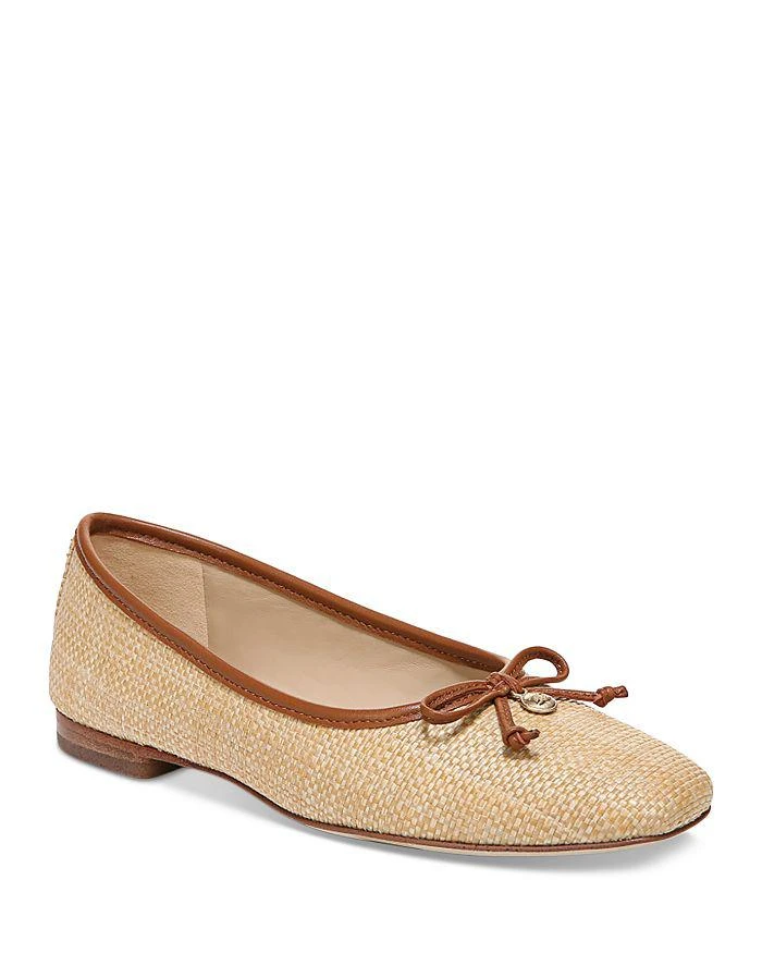 商品Sam Edelman|Women's Meadow Square Toe Bow Accent Loafers,价格¥951,第1张图片详细描述