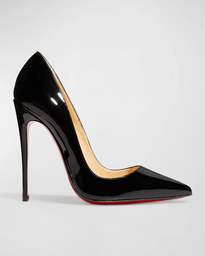 商品Christian Louboutin|So Kate Patent Pointed-Toe Red Sole Pump,价格¥6282,第1张图片