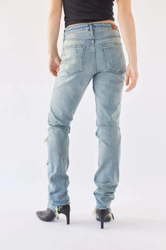 商品BDG|BDG Mid-Rise Skinny Jean - Distressed Indigo,价格¥149,第3张图片详细描述