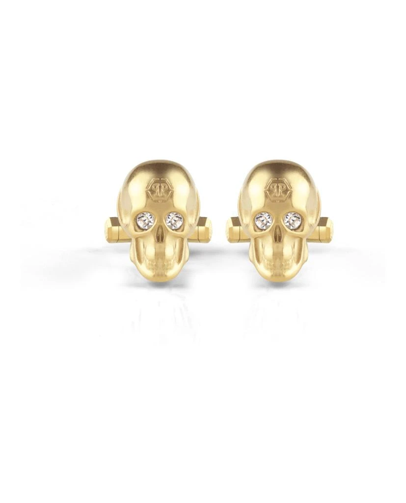 商品Philipp Plein|Philipp Plein 3D $kull Cufflinks,价格¥1473,第1张图片