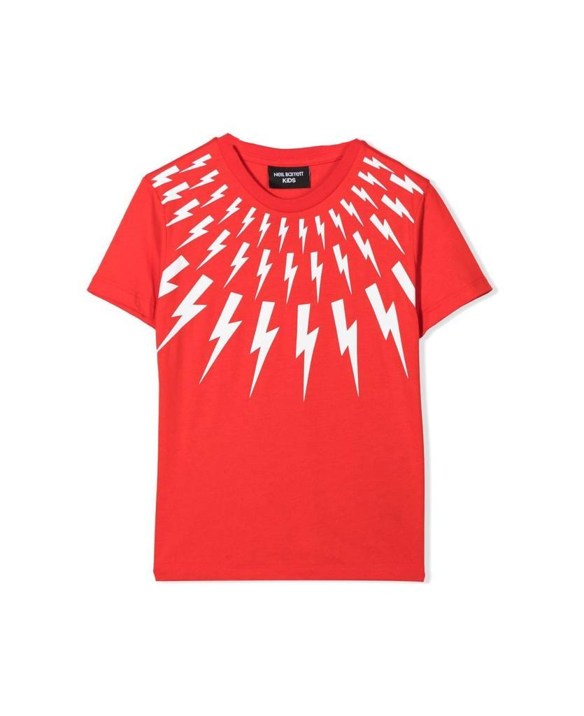 商品Neil Barrett|T-shirt With Print,价格¥619,第1张图片