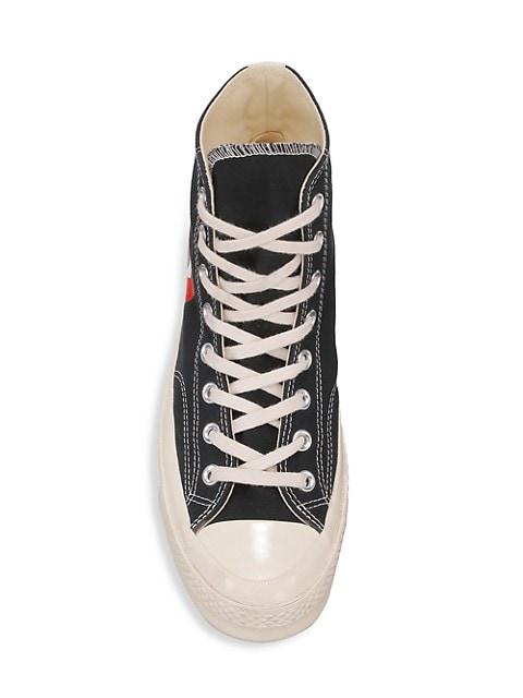 CdG PLAY x Converse Unisex Chuck Taylor All Star High-Top Sneakers商品第5张图片规格展示