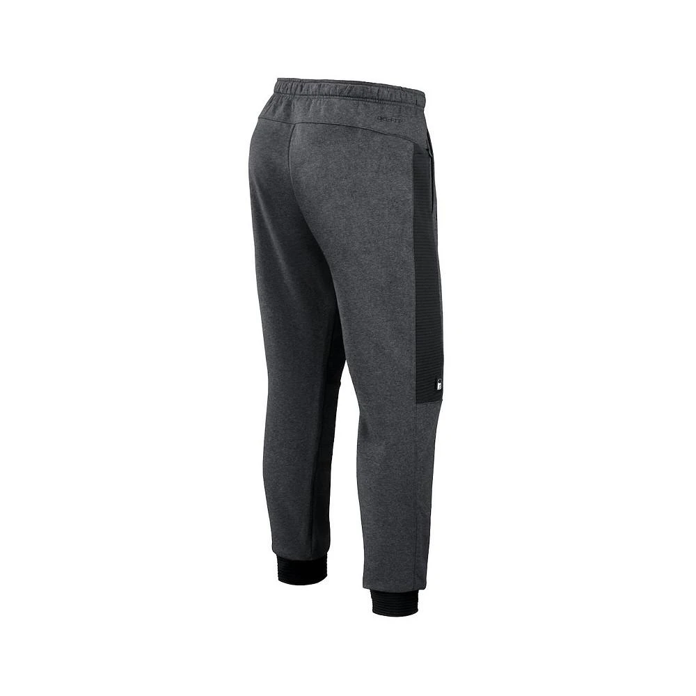 商品NIKE|Men's Heathered Gray, Black New York Yankees Authentic Collection Flux Performance Jogger Pants,价格¥535,第4张图片详细描述