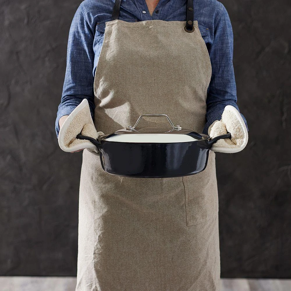 4 Quart Enameled Cast Iron Braiser & Trivet 商品