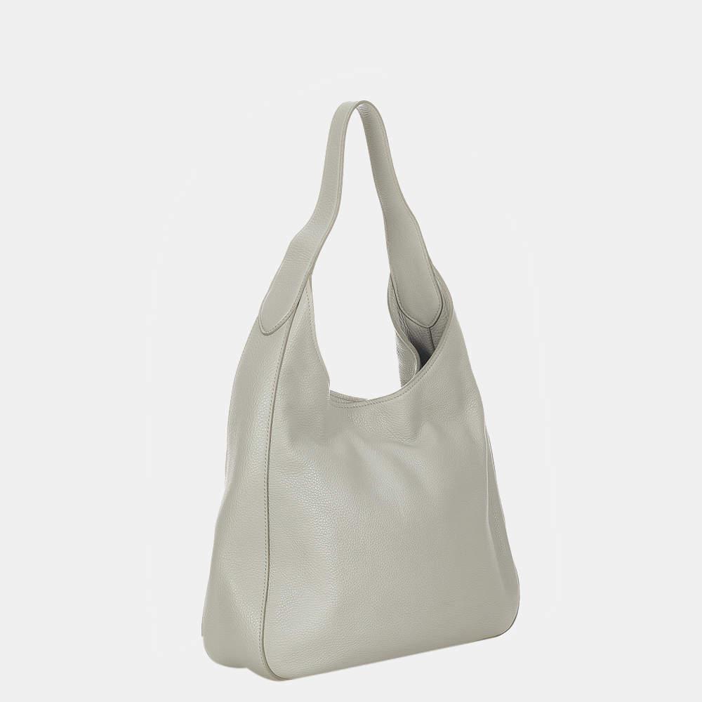 商品[二手商品] Prada|Prada Grey Vintage Vitello Daino Leather Shoulder Bag,价格¥5750,第4张图片详细描述