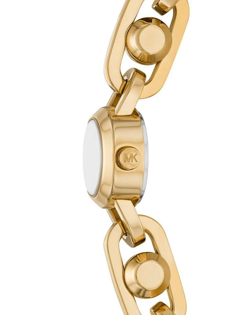 MK Astor Link Two Hand Gold Tone Stainless Steel Watch, 14mm 商品