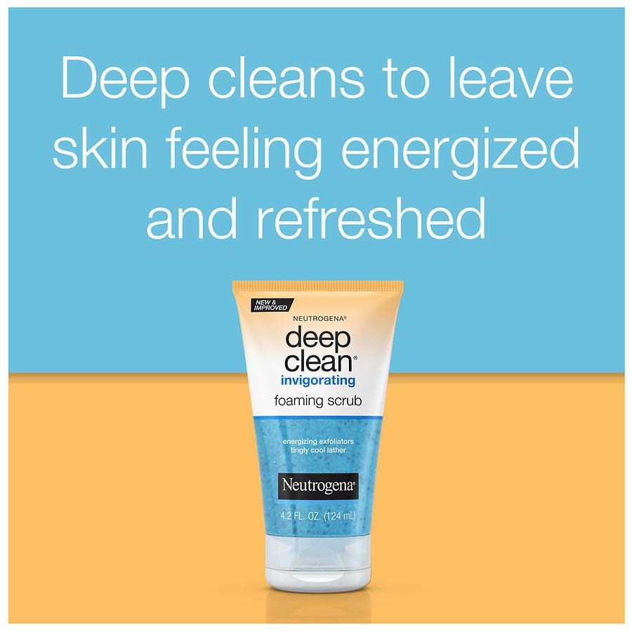 Deep Clean Invigorating Foaming Face Scrub商品第7张图片规格展示