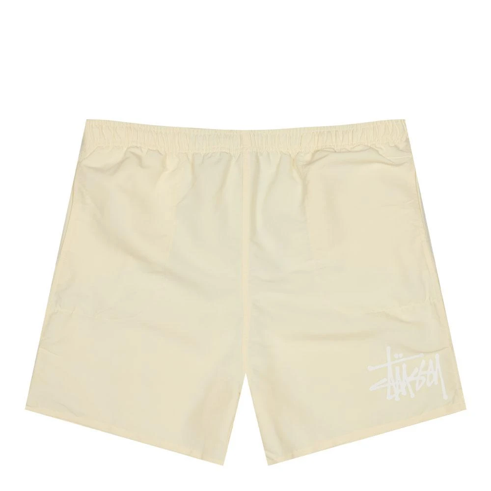 商品STUSSY|Stussy Big Basic Water Shorts - Cream,价格¥543,第1张图片