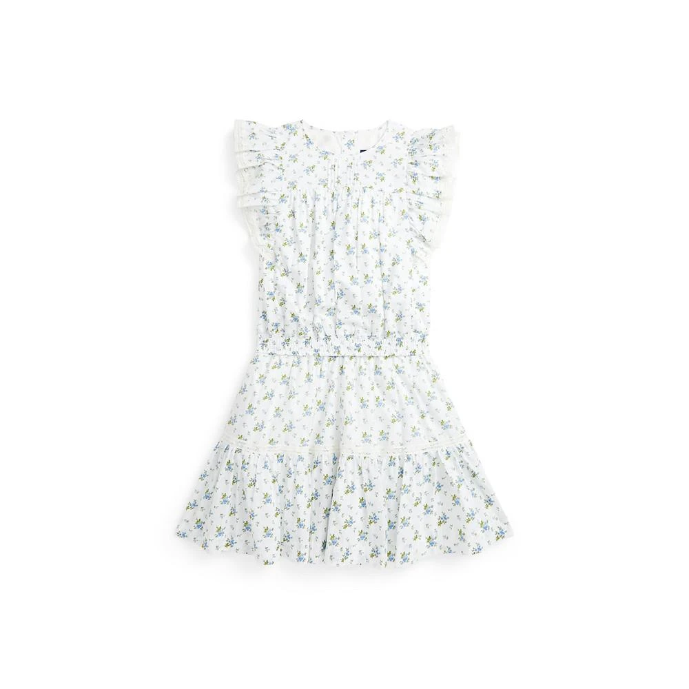 商品Ralph Lauren|Big Girls Floral Print Batiste Top and Skirt Set,价格¥736,第2张图片详细描述