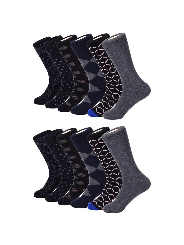 商品Mio Marino|Modern Collection Dress Socks 12 Pack,价格¥305,第1张图片