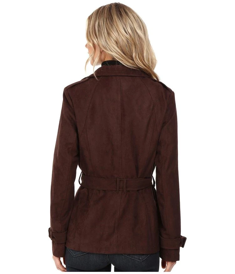 商品Kenneth Cole|Belted Suede Biker Jacket,价格¥417,第3张图片详细描述