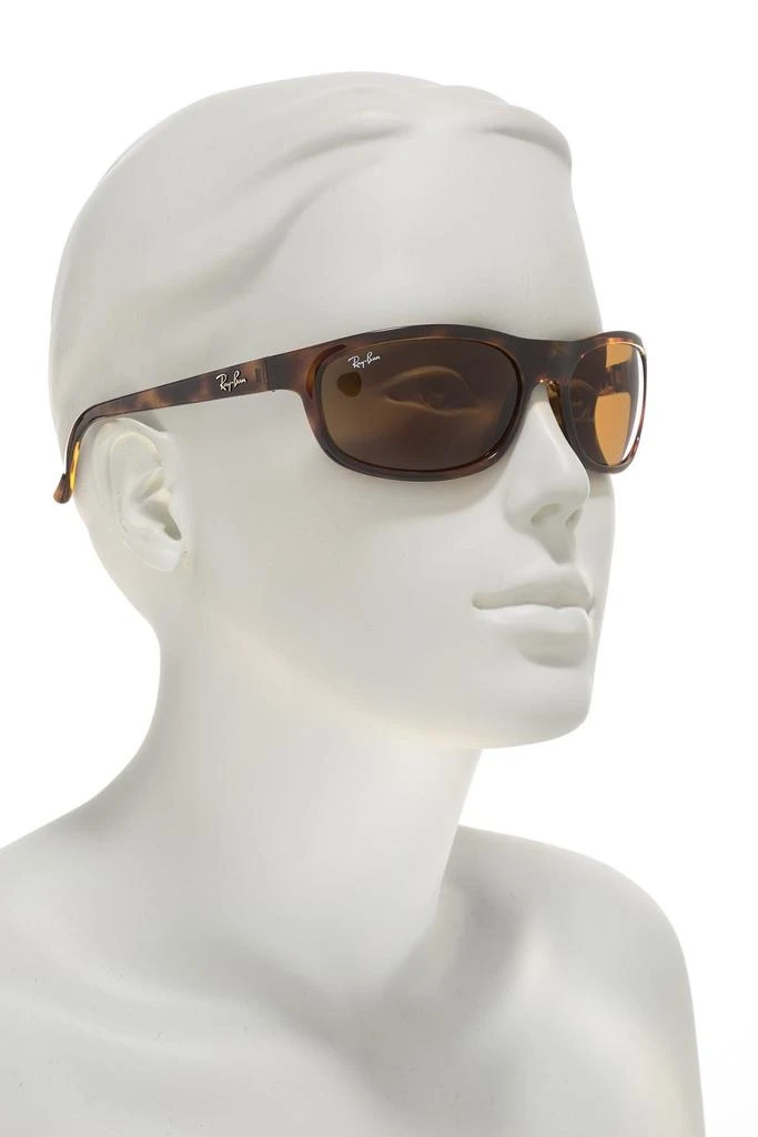 商品Ray-Ban|62mm Rectangle Sunglasses,价格¥373,第3张图片详细描述