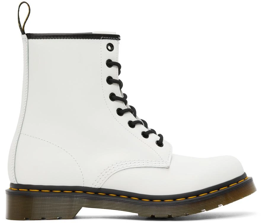 商品Dr. Martens|White 1460 Boots,价格¥684,第1张图片