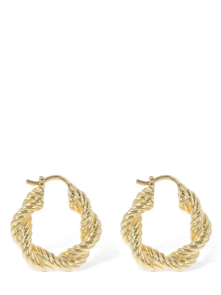 商品Missoma|Twisted Hoop Earrings,价格¥632,第3张图片详细描述