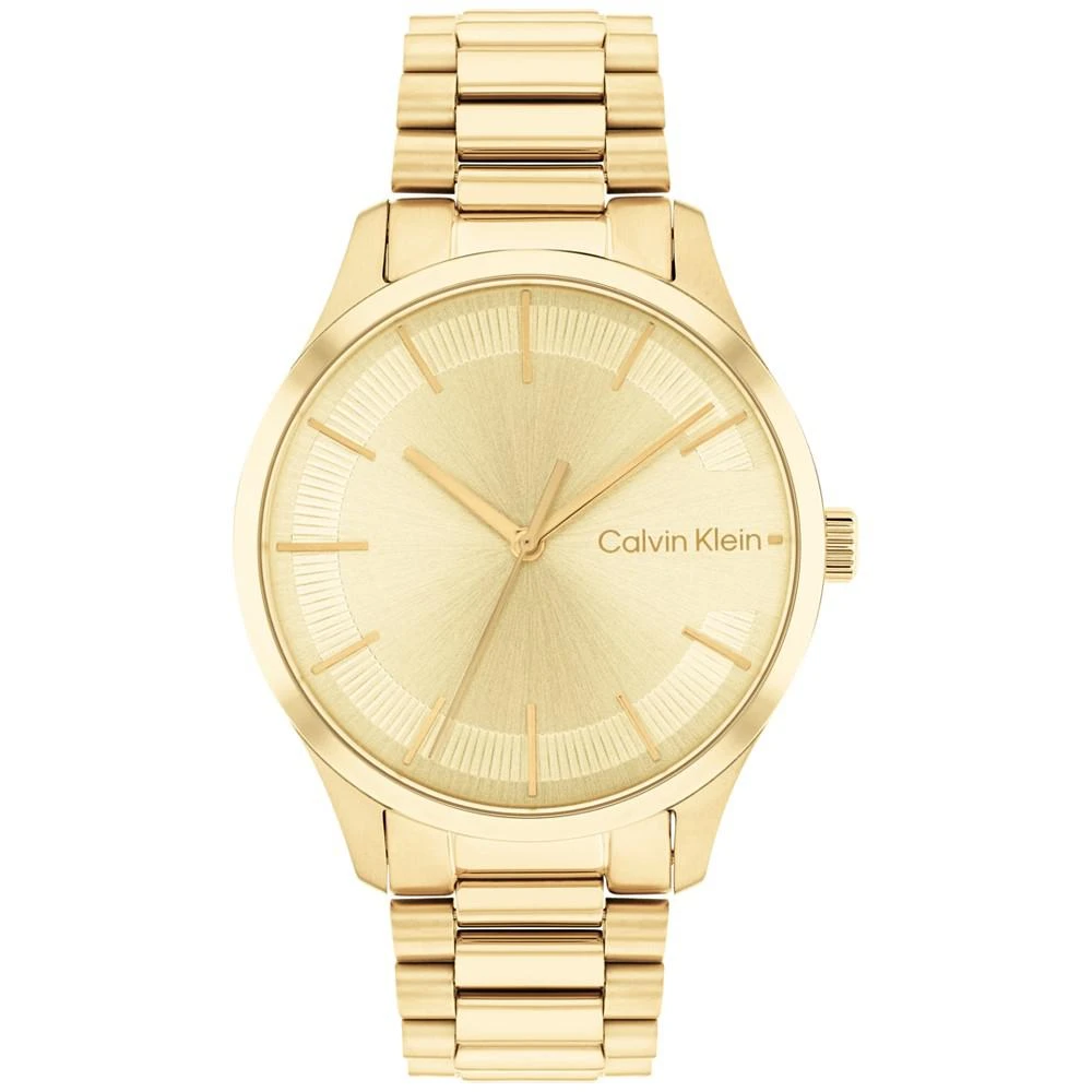 商品Calvin Klein|Gold-Tone Bracelet Watch 35mm,价格¥1351,第1张图片