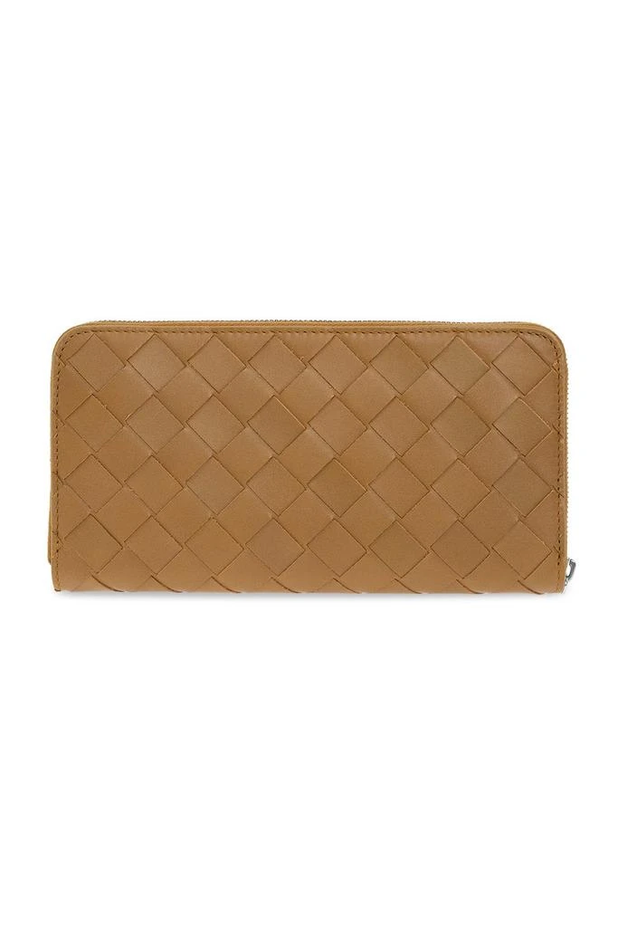 商品Bottega Veneta|Bottega Veneta Intrecciato Zip-Around Wallet,价格¥3509,第2张图片详细描述
