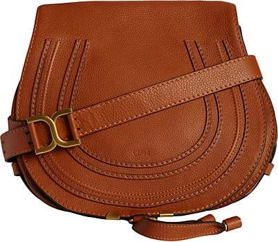 商品Chloé|Marcie Crossbody Saddle Bag,价格¥11086,第1张图片