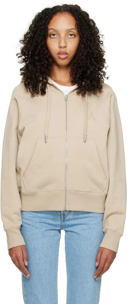 商品AMI|Beige Ami De Cœur Hoodie,价格¥1189,第1张图片