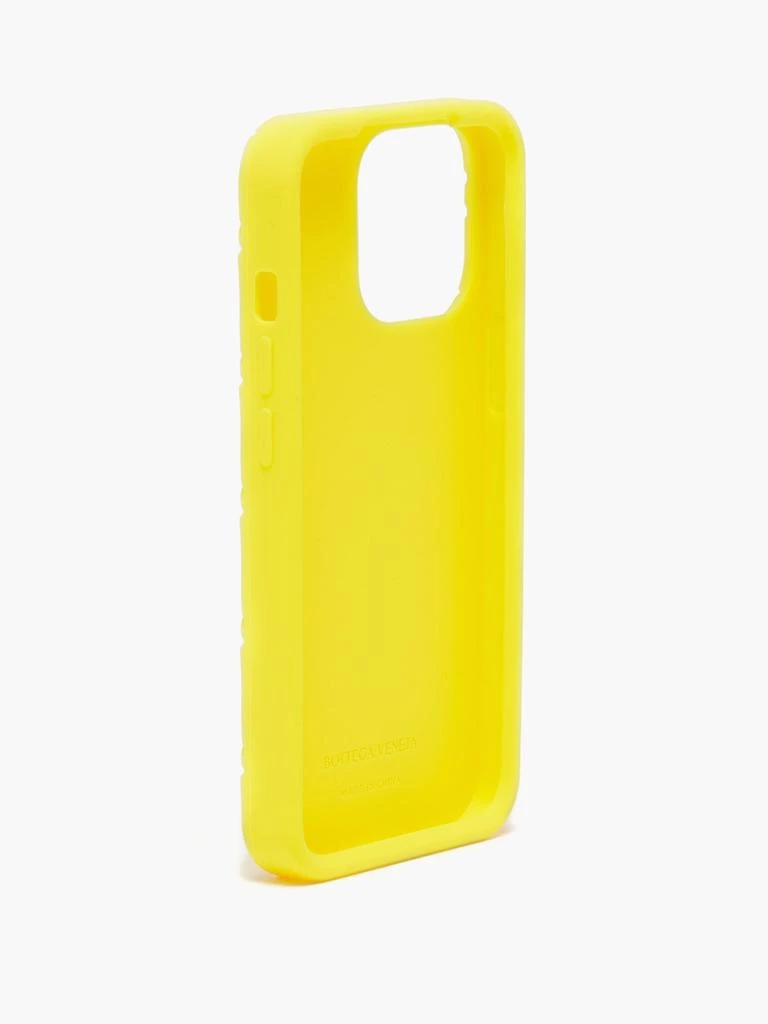 商品Bottega Veneta|Intrecciato rubber iPhone® 13 Pro case,价格¥1981,第3张图片详细描述
