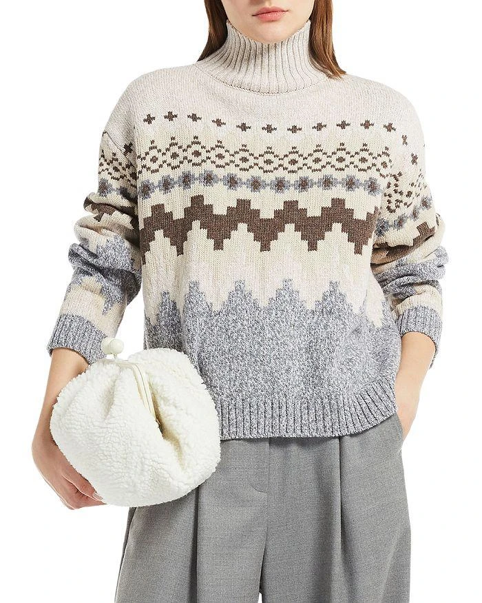 商品Weekend Max Mara|Maser Printed Sweater,价格¥2865,第3张图片详细描述