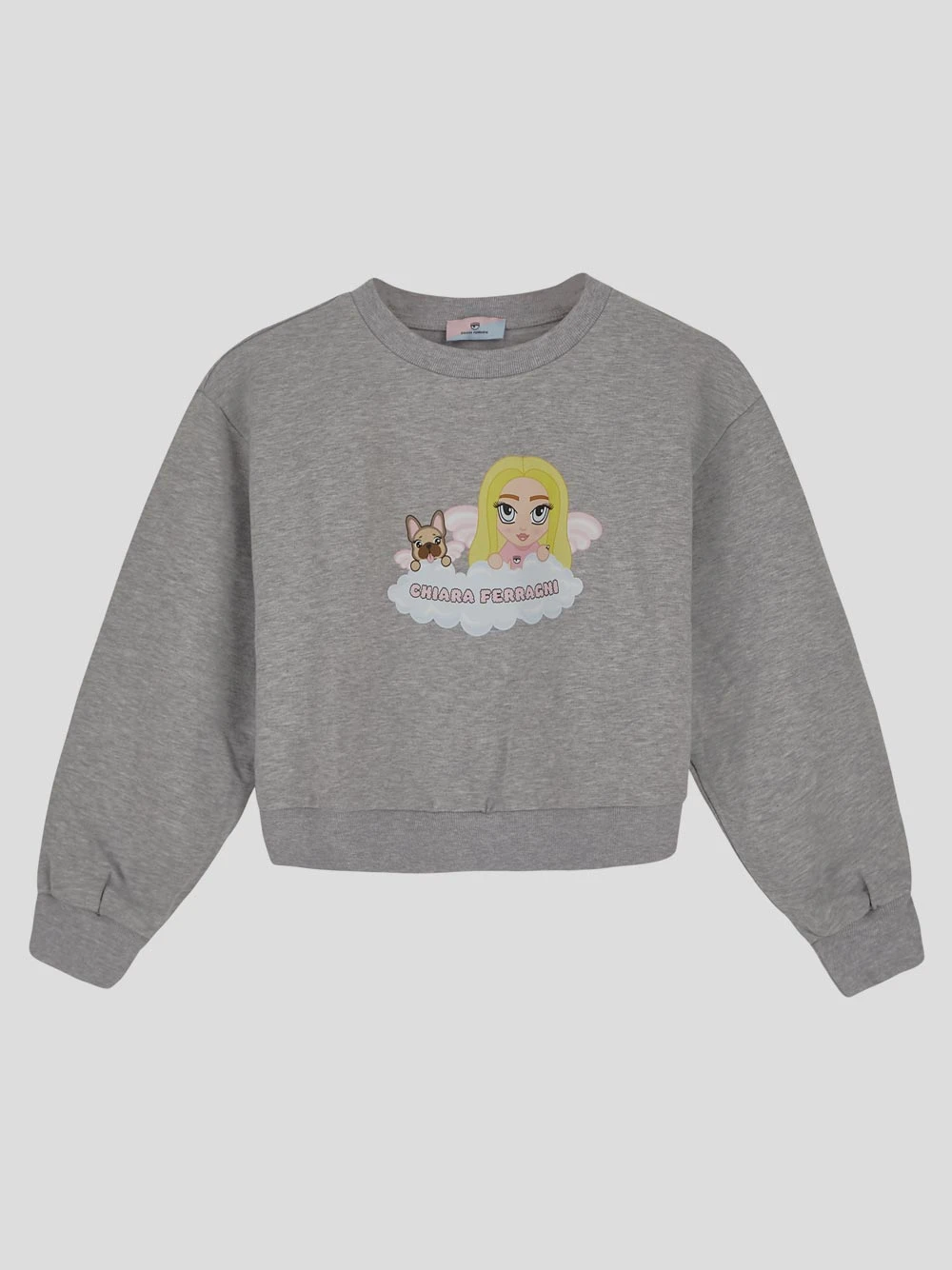 商品【商品预售7天】 Chiara Ferragni|Chiara Ferragni 女童针织毛衣 51061302500032 灰色,价格¥644,第3张图片详细描述