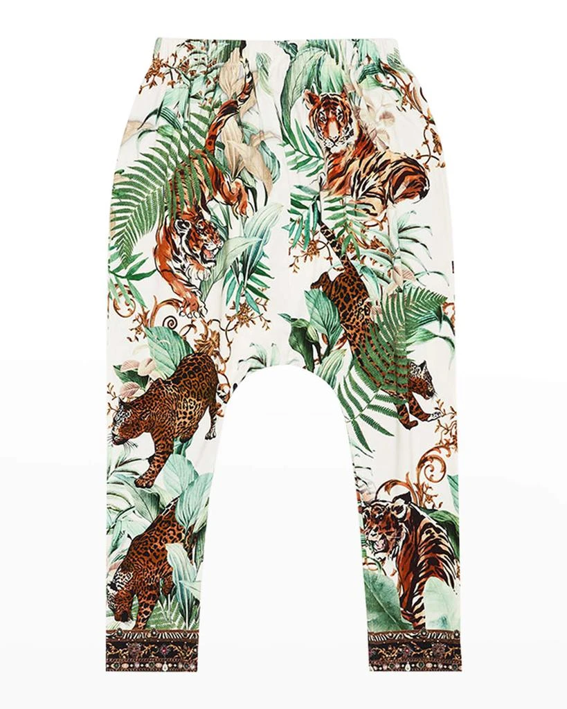 商品Camilla|Girl's Tiger Trap Harem Pants, Size 12-14,价格¥325,第2张图片详细描述