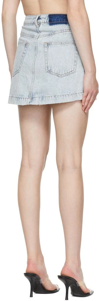 商品Ksubi|Blue Rap Miniskirt,价格¥765,第3张图片详细描述